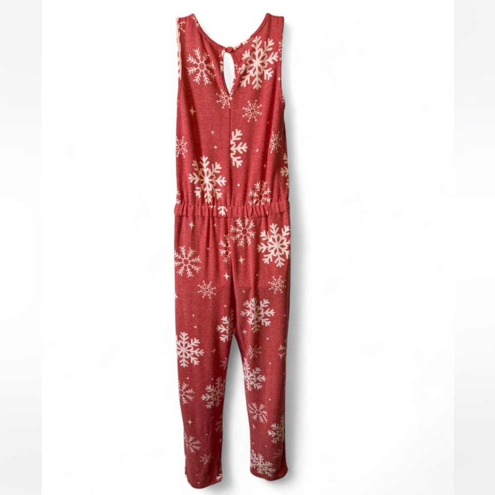 Sleeveless Snowflake Jumpsuit - Picture 4 of 16